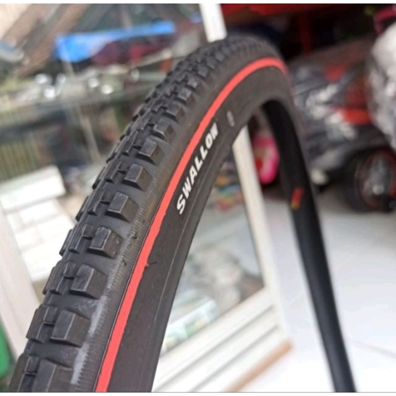 Ban luar sepeda jengki SWALLOW ban sepeda jengki jadul Ban swallow sepeda jengki 26x1 3/8 Ban luar 2