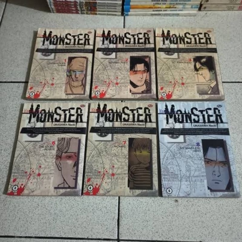 komik Monster dna 20 Century Boys karya Urasawa Naoki