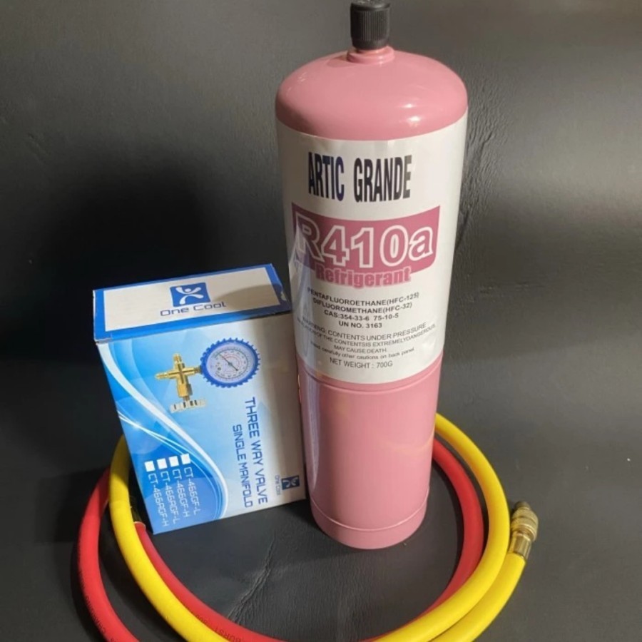 Paket Isi Freon AC Rumah R410a | Freon R410