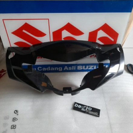 SALE batok totok cover lampu depan HONDA SUPRA X 125 X125 OLD LAMA TROMOL HITAM ASLI ORI ORIGINAL 53