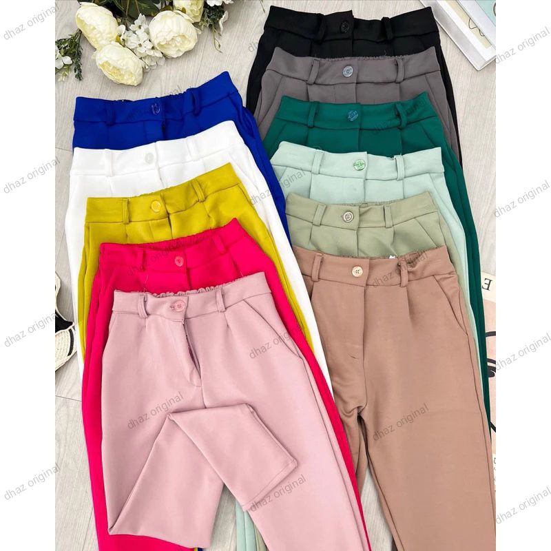 CELANA PENSIL SCUBA HW // AMILA PANT BB 40--85