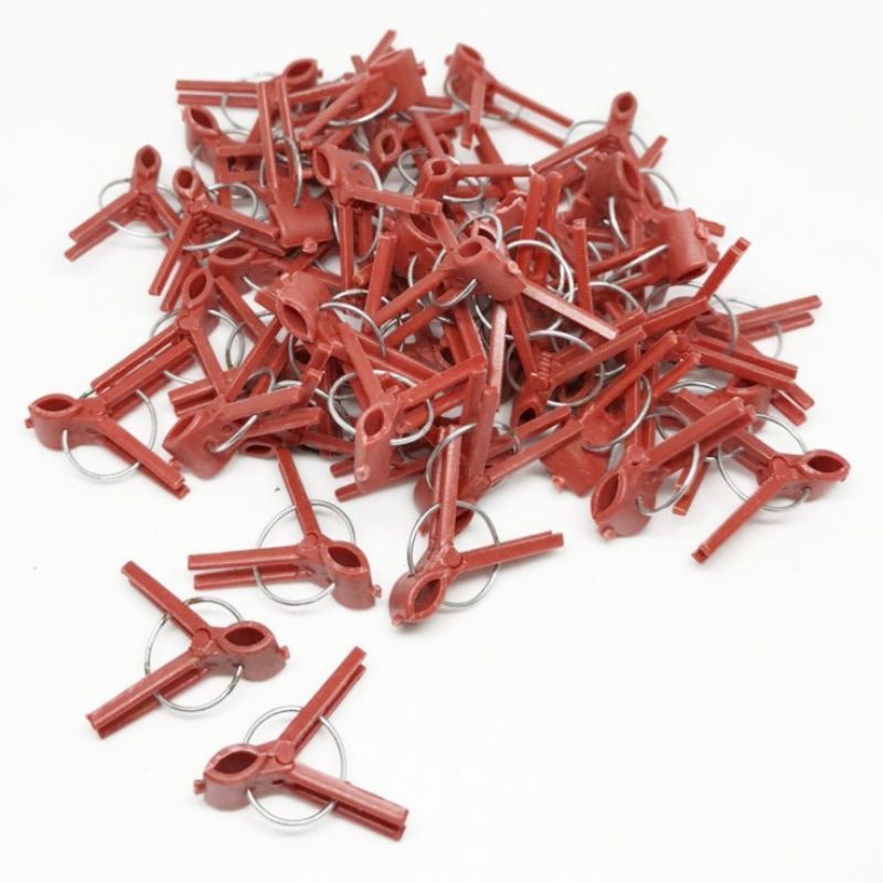 Grafting Klip Cangkok 100pcs Penjepit Sambungan Tanaman Grafting Clips Klip Okulasi