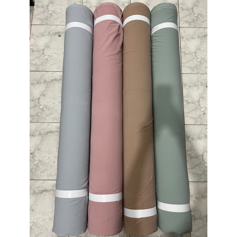Tokokainjkt Kain Majesty Polosan Polyester Majesti High Quality Kain Tebal TokokainJKT