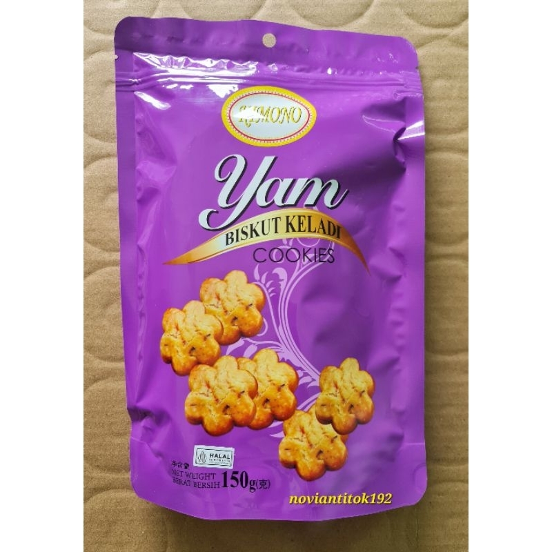 

KIMONO Yam Cookies 150 gram (per bungkus)