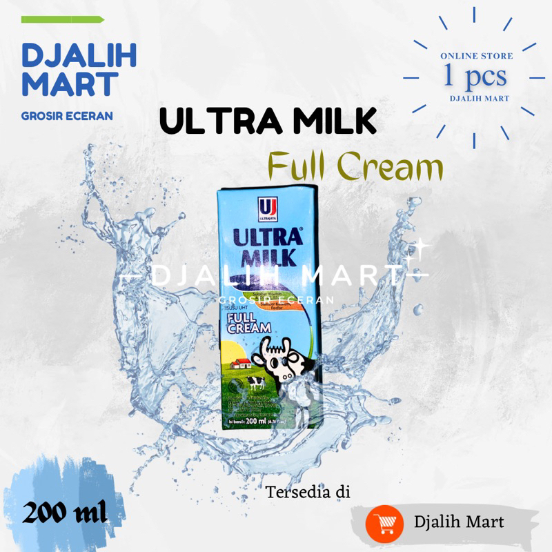 

Ultra Milk Full Cream 200ml