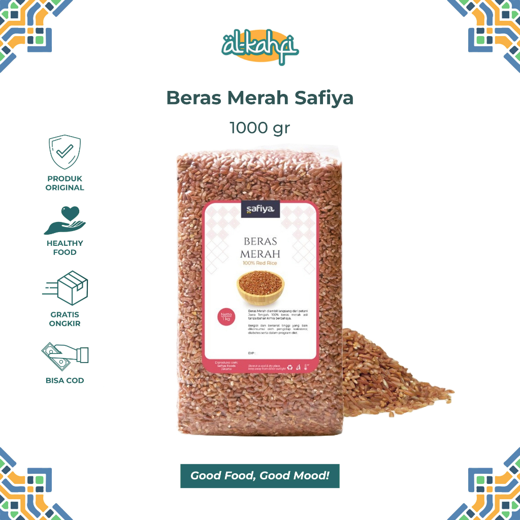 

Beras Organik 1 Kg Diet Beras Merah Beras Pulen Wangi Premium
