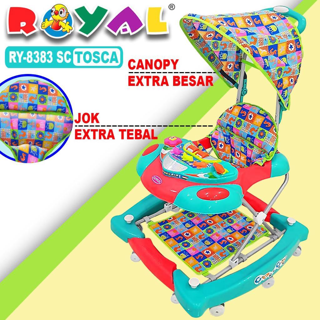GOSEND SMG Baby Walker Royal 8382 SC 8383 8682 8683 Aeroplane apolo mainan pesawat