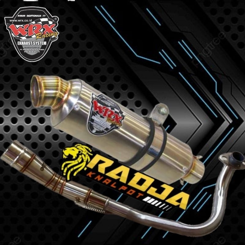 knalpot racing wrx oval panjang tabung 25cm /knalpot Wrx vario/knalpot racing wrx/knalpot Wrx bulat/