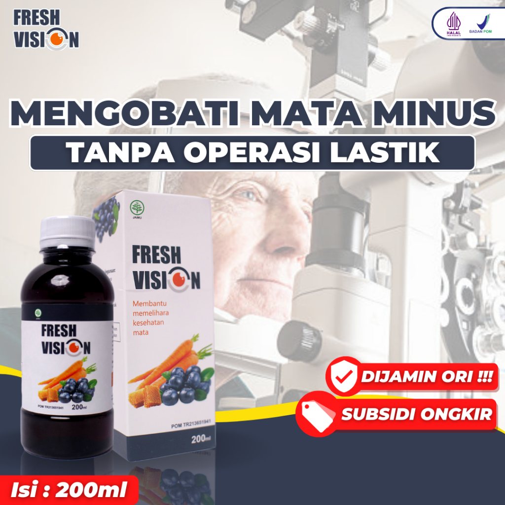 Paket 2 box Madu Fresh Original - Vision Fres Pres Fision Pision Multivitamin Ampuh Atasi Masalah Mata Cegah Mata Merah Kurangi Minus Pencegah Katarak Tajamkan Penglihatan Nutrisi Mata Isi 200ml