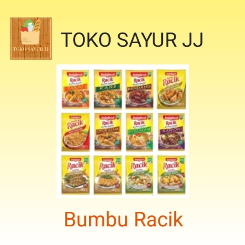 

BUMBU RACIK BUMBU INSTAN - TOKO SAYUR JJ PALEMBANG
