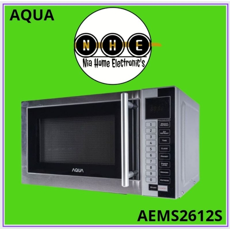 Microwave AQUA Digital AEMS2612S 20 Liter 400 Watt Low Watt Sanyo