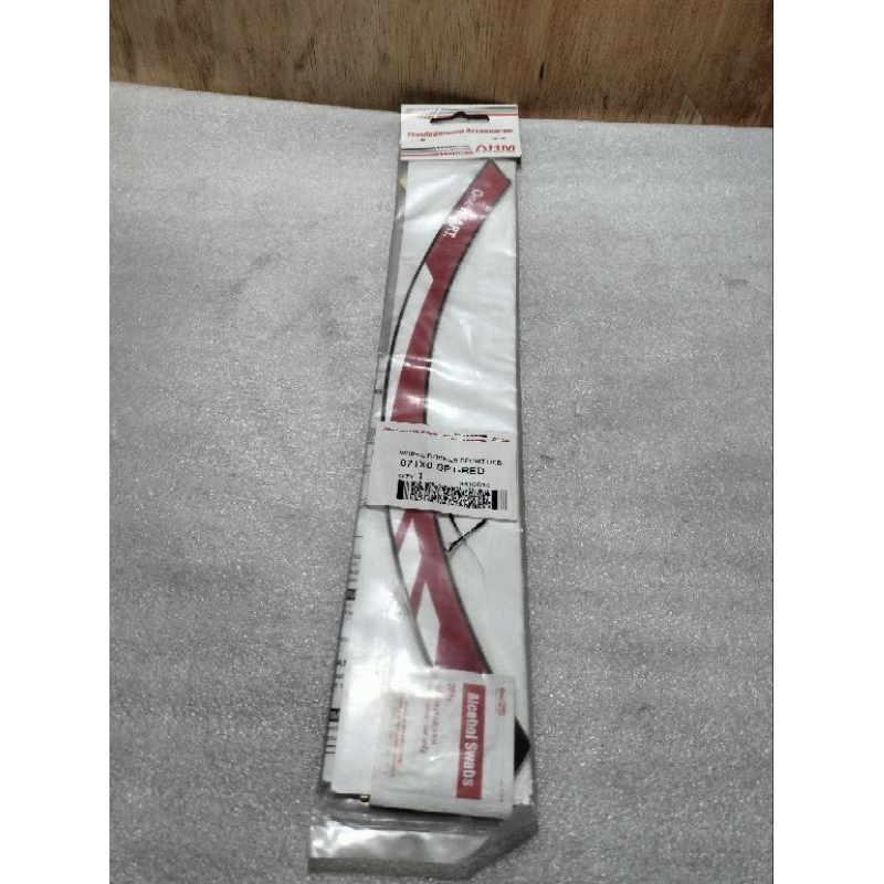 Stiker Sticker velg Honda Sport Velg 17 CBR 150R Sonic 150R warna merah Original AHM 871X0-SPT-RED