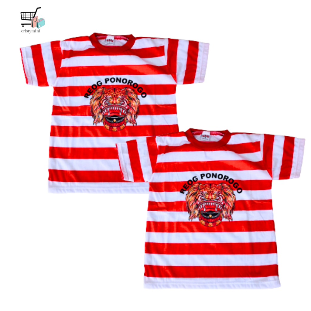 BANYAK PROMO❗❗ KAOS REOG PONOROGO SIZE LENGKAP / Atasan Reog Ponorogo / Kaos Reog Anak Murah /Kaos a
