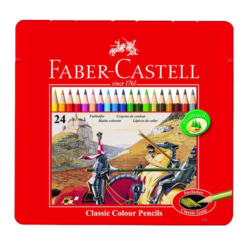 

Faber-Castell Colour Pencils in Tin Case