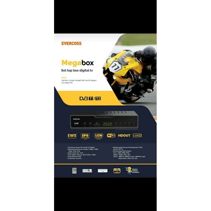 Set top box Stb max evercoss