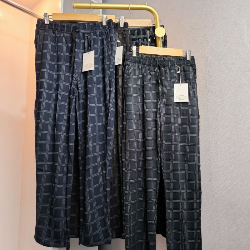 JVA.ID ZARA PANTS CELANA WANITA MOTIF KOTAK ZARA