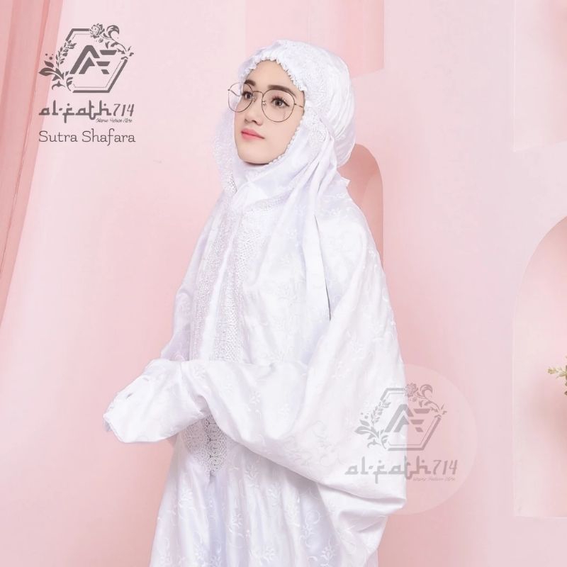 MUKENA TERUSAN DEWASA SUTRA MUKENA LAJURAN AL FATH