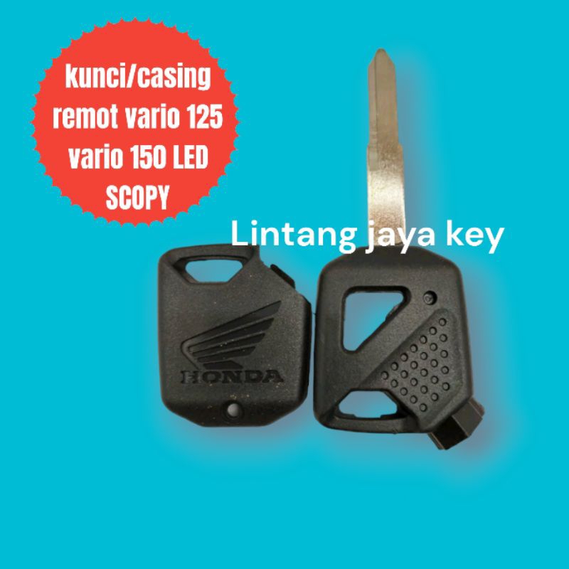 duplikat kunci remot scoopy vario 125 150 led