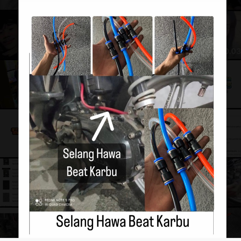 Selang Hawa CVT Beat karbu box Filter Selang Box Filter Hawa Beat karbu selang bear beat karbu selang hawa beat karbu beat selang hawa beat selang cvt beat karbu scoppy karbu 110 vario karbu 110 selang gearbox beat karbu