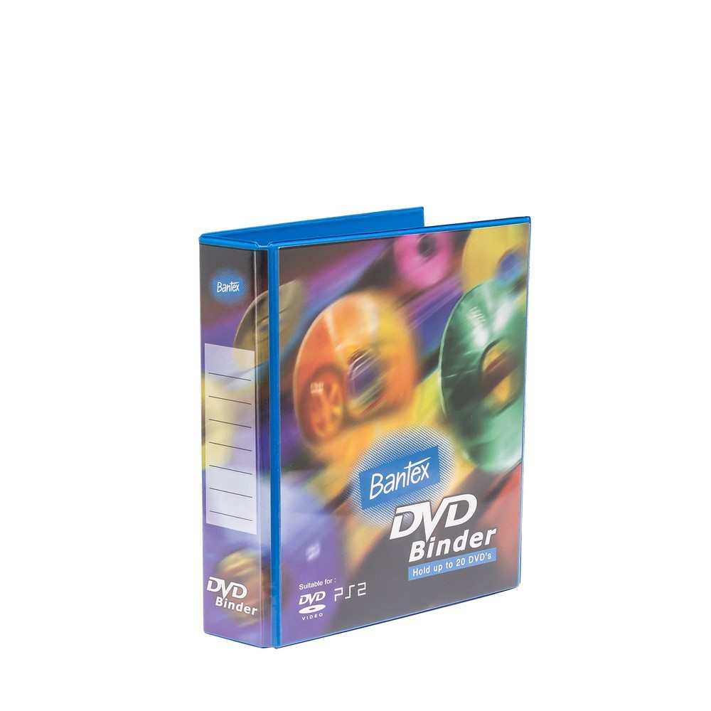 

Bantex DVD Binder 2Ring 40mm (Include 5 Pcs Pocket) Blueberry