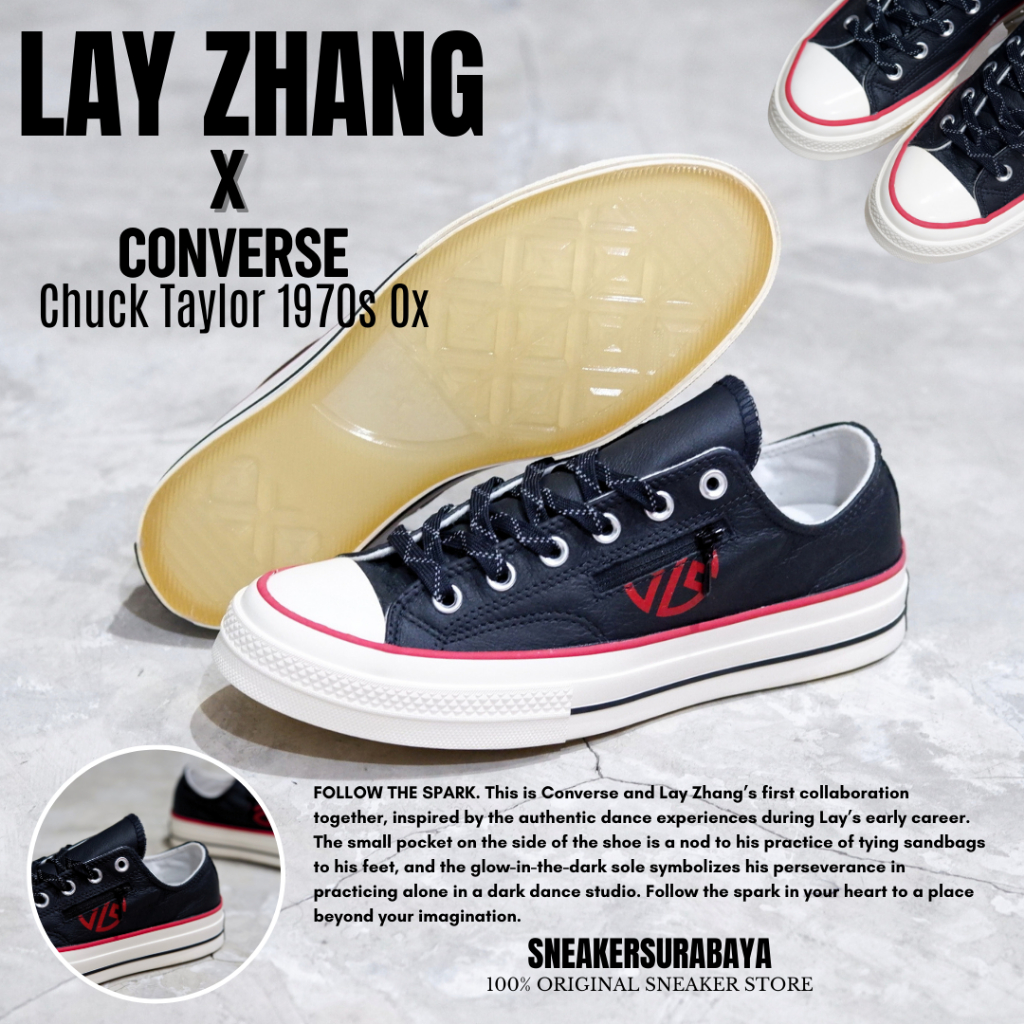 Lay Zhang x Converse Chuck Taylor 1970s Ox CT 70s CT 70