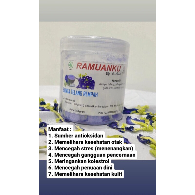 

RAMUANKU Bunga Tel*ng Rempah