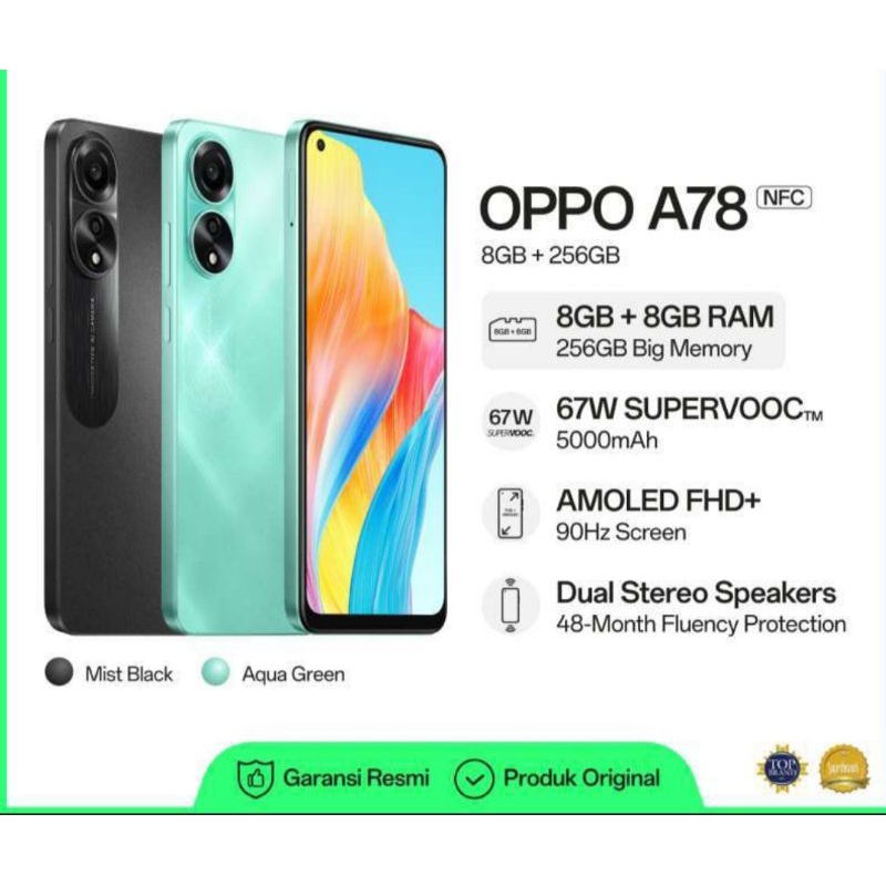 Oppo A78 4G 8/128gb