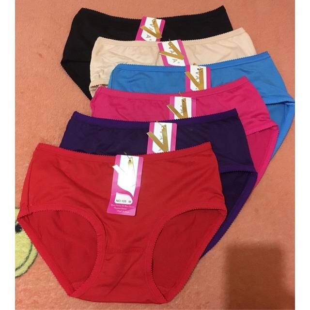 [ 3PCS ]VAYA 105 | Celana Dalam Wanita / CD Dalaman Cewek / Bahan Katun Super LEMBUT / Size M - XXL