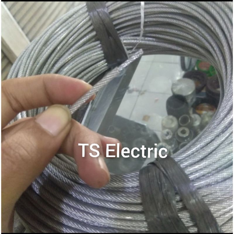 Tali Kawat / Kabel Sling / Sling Wire ukuran 3mm galvanis