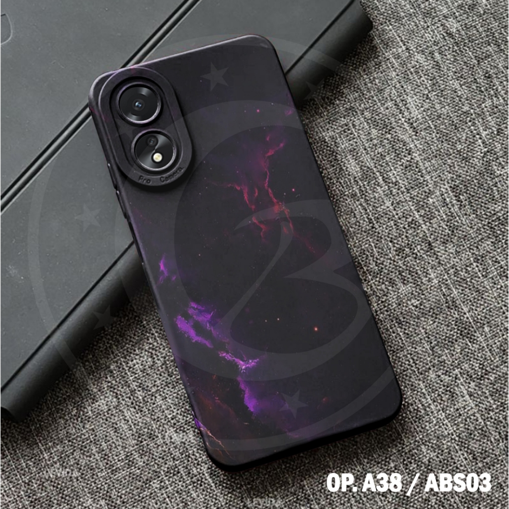 NG03 Marintri Case OPPO 38 4G Fashion Case ABSTRAK Softcase Casing & Cover Hp Case Murah