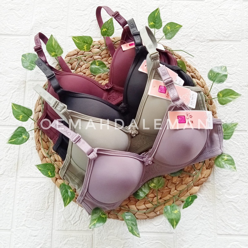 Paket 2 dan 4 Pcs BH Lingcao Kait 2 dan Kait 3 Bra Import Lingcao Kode A5 dan B5 Lincau Asli BH Busa