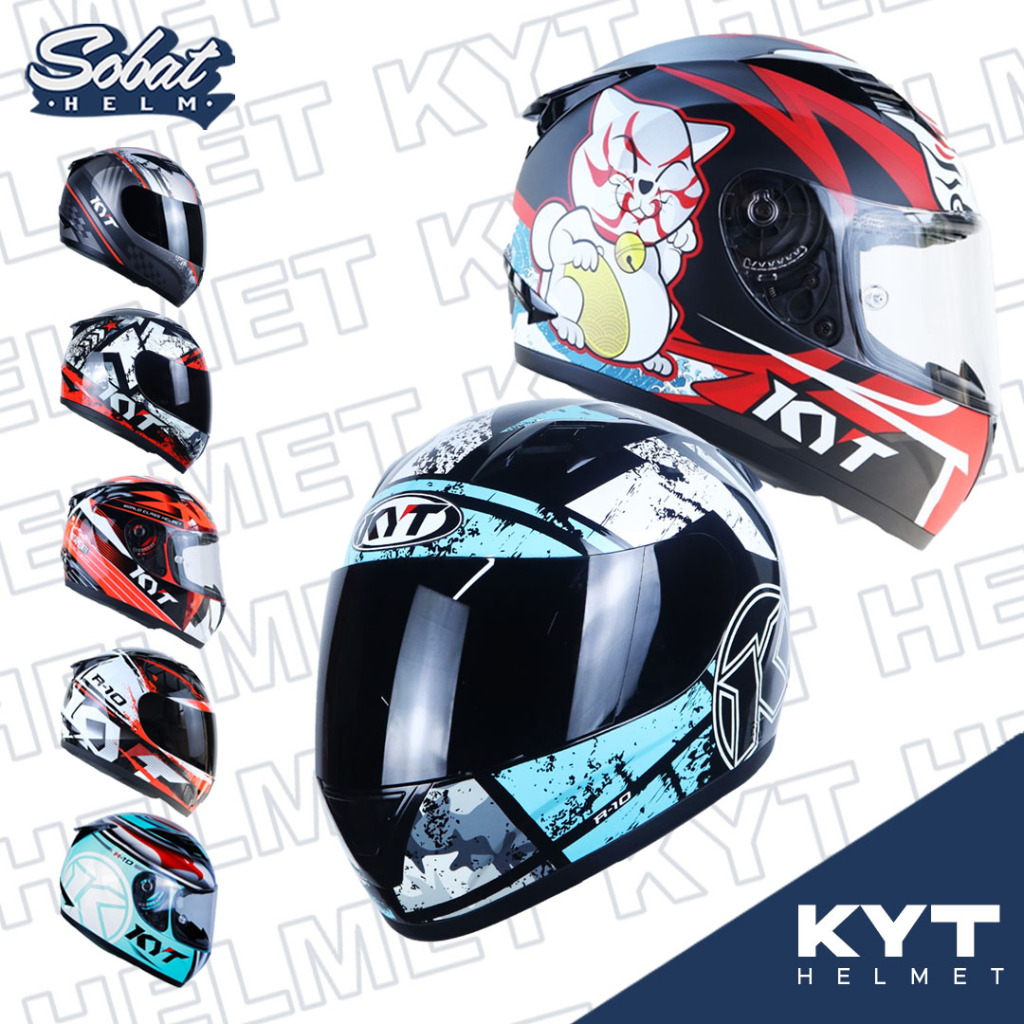 KYT R10 RACE EDITION Helm Full Face SNI