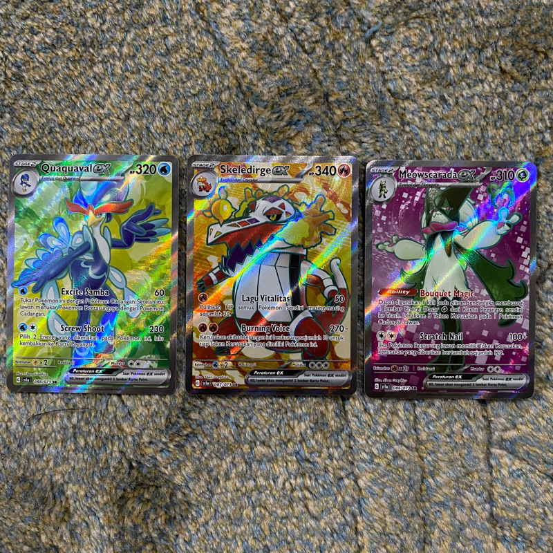TERMURAH EX SR annihilape banette chi yu copperajah iron treads great tusk jynx magnezone meowscarad