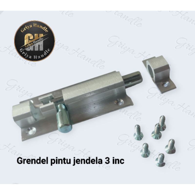 Grendel kunci 1 biji/Grendel pintu/ Grendel jendela/Grendel 2 inc 3 inc 4 inc/Kunci untuk pintu/ Kun