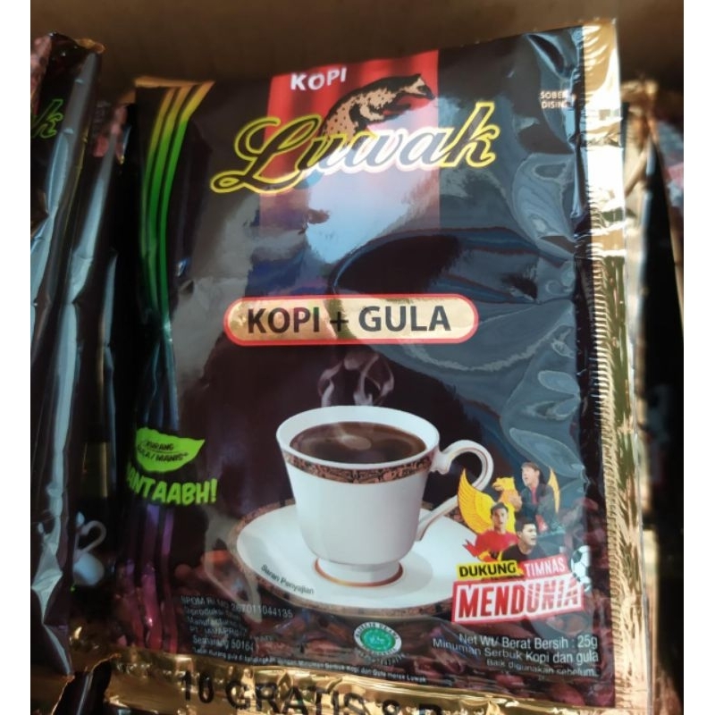 

kopi luwak hitam Rentengan bestie.. (18 sachet)