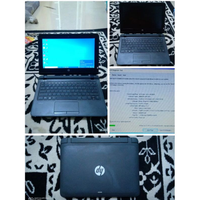 laptop Hp core i3 gen 6