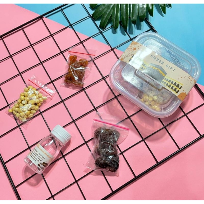 

Paket Murah Oleh Oleh Umroh Hampers Haji Gift Baitullah Souvenir Zam Zam Kurma Kacang Arab