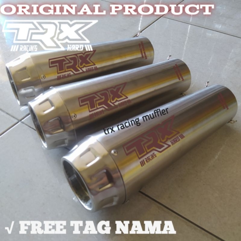 promo silincer knalpot racing free db killer original trx racing copy arrow new