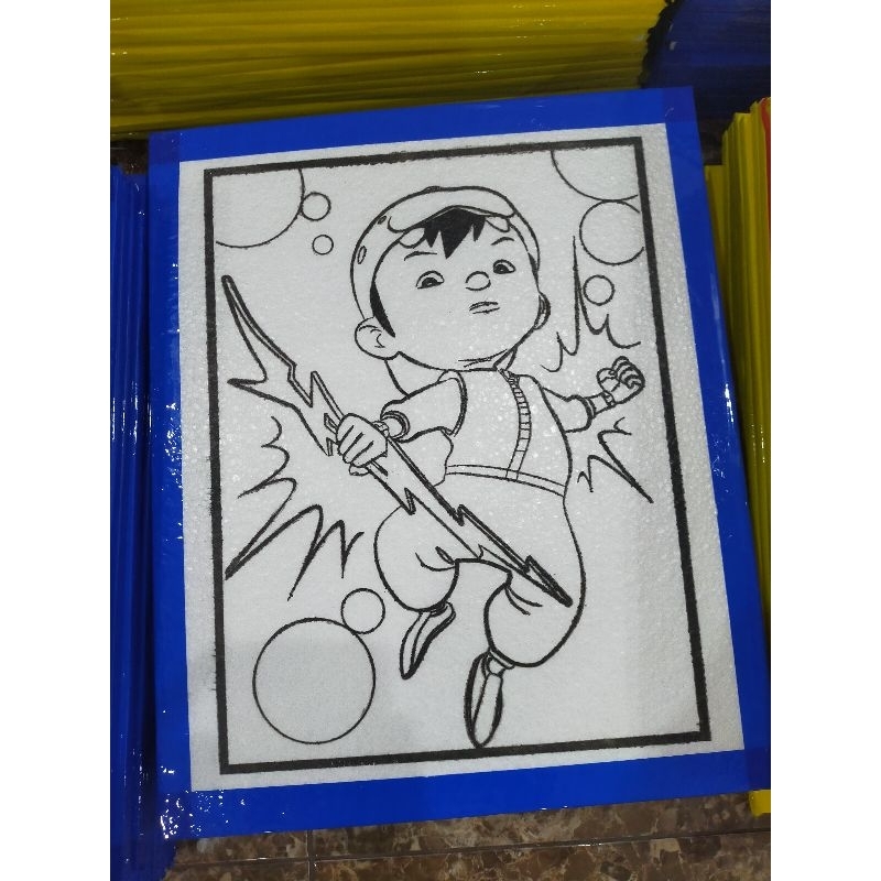 

Stryrofoam Lukis Paket 100 pcs Mix Gambar