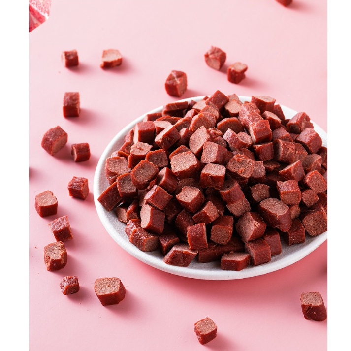 [PIKU POKU] Chicken Cube Anjing (75gr) | Snack Anjing Camilan Anjing Dogfood Petfood Makanan Hewan M