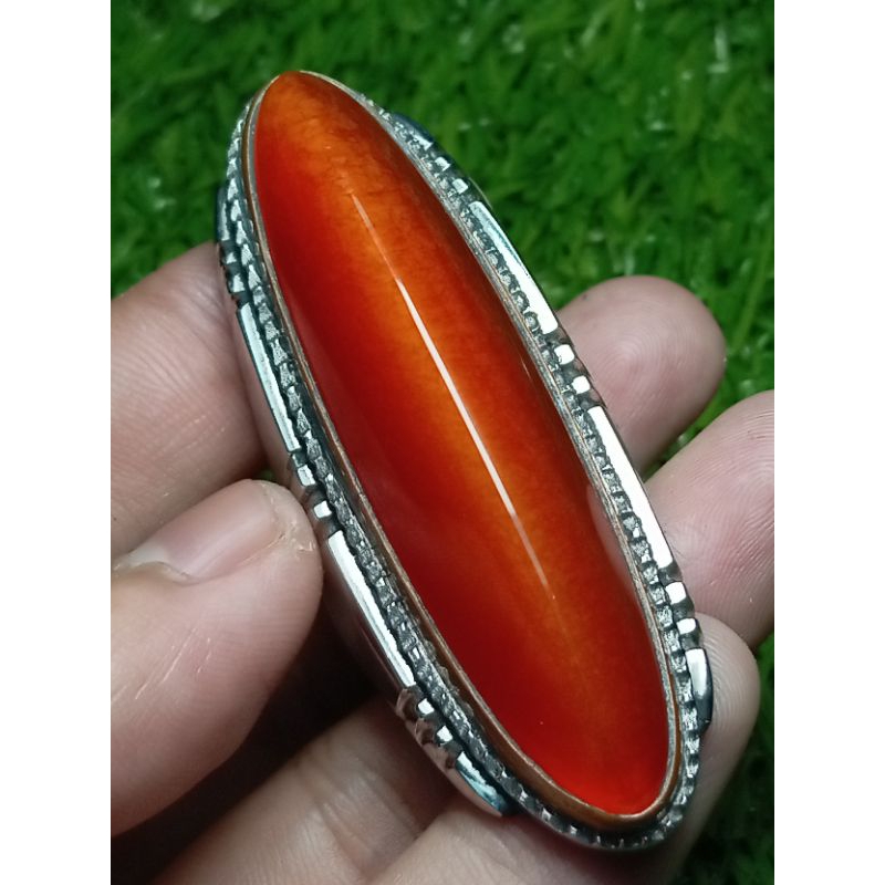 batu cincin pandan merah
