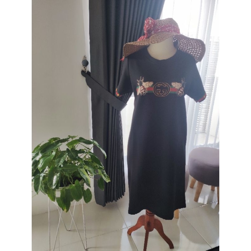 Dress scuba premiun alaGucci  preloved pribadi