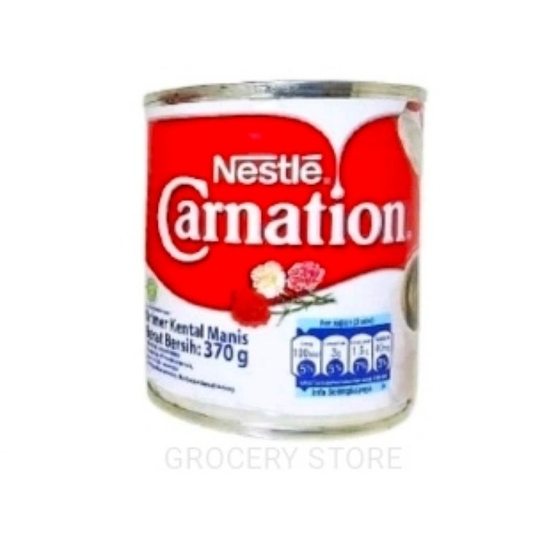 

Nestle Carnation Susu Krimer Kental Manis 370gr - Susu Krimer Kental Manis (Kaleng)