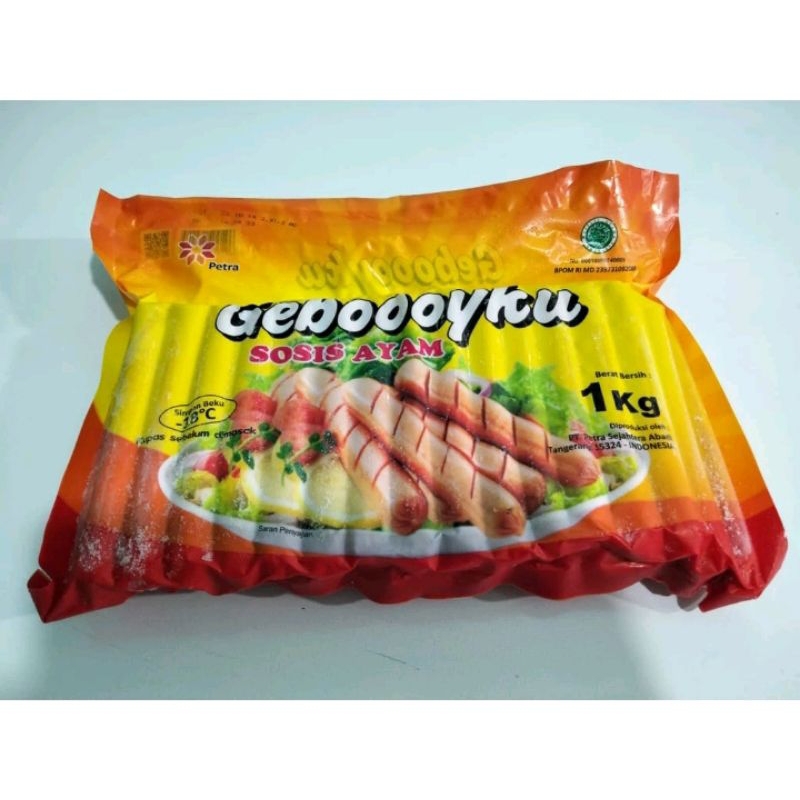 

Sosis Geboyku 1kg isi 40