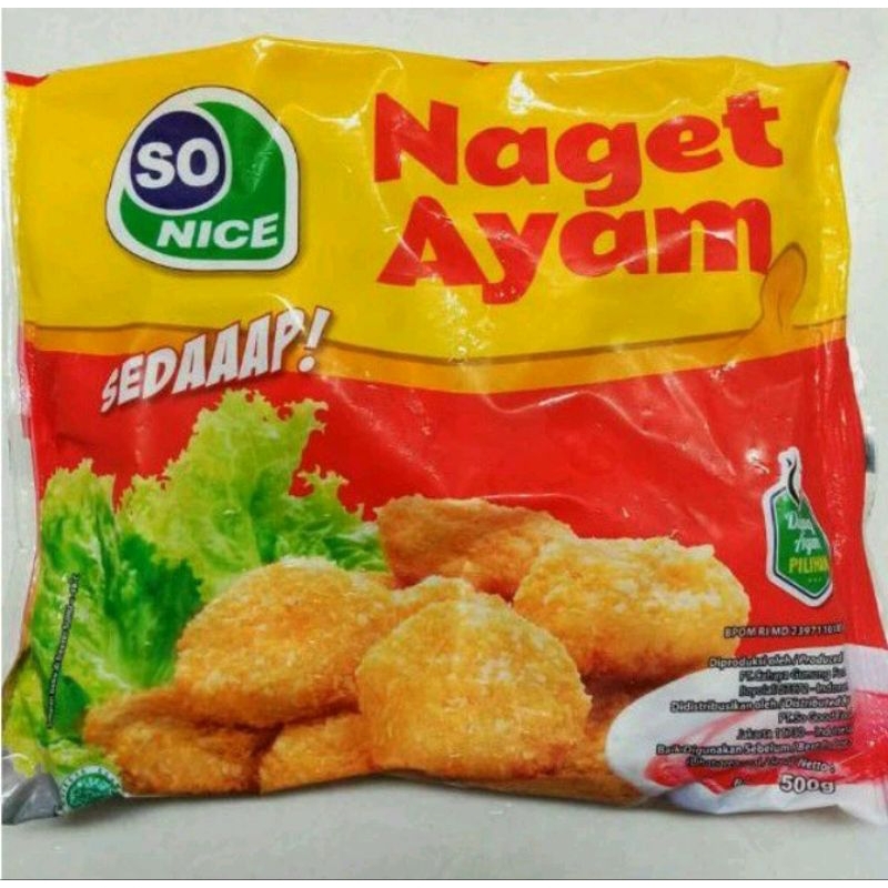 

So Nice Nuget Ayam 500gr