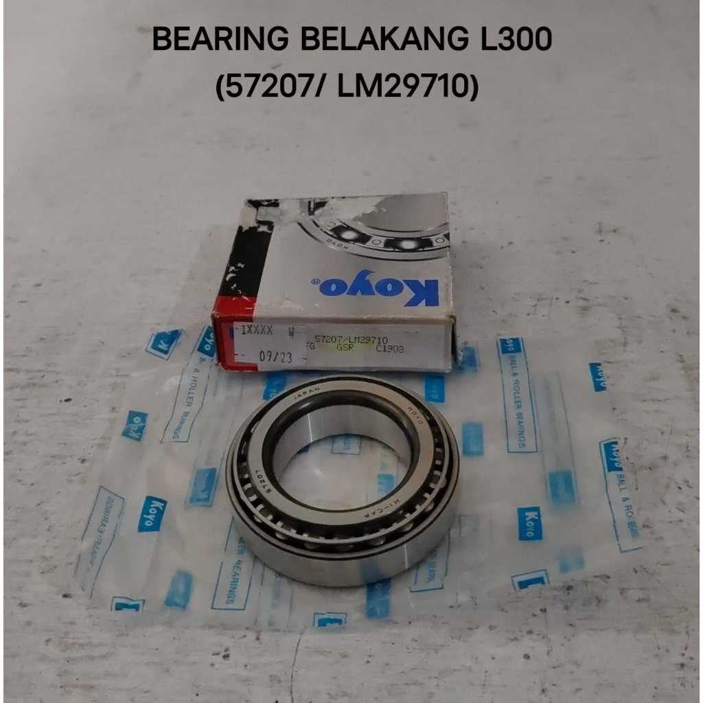 BEARING BELAKANG L300 (57207/LM29710) ( KOYO )