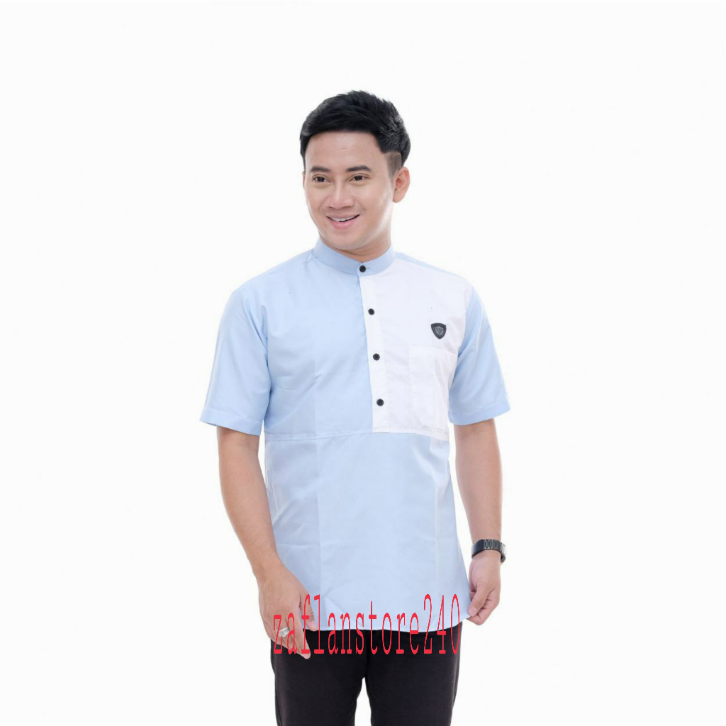 BAJU KOKO LENGAN PENDEK SAMASE