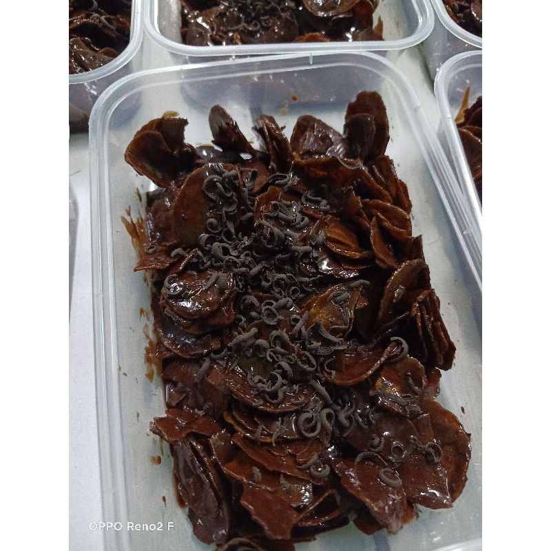

banana chips lumer rasa coklat