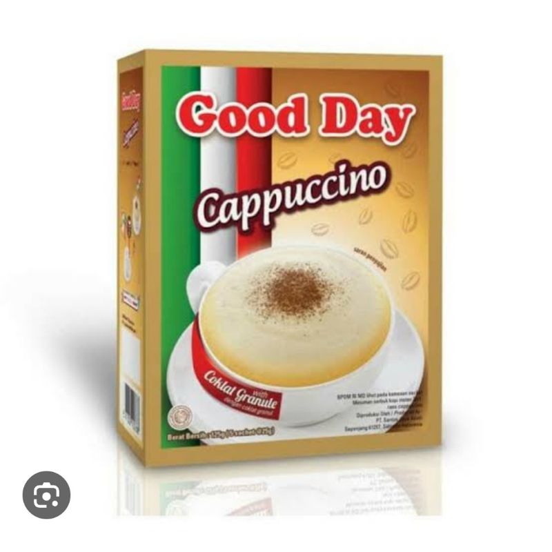 

good Day cappucino 5x25 gram