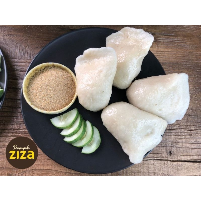 

pempek kapal selam gabus isi 4